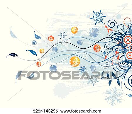 Stock Illustration - Abstract christmas background. Fotosearch
