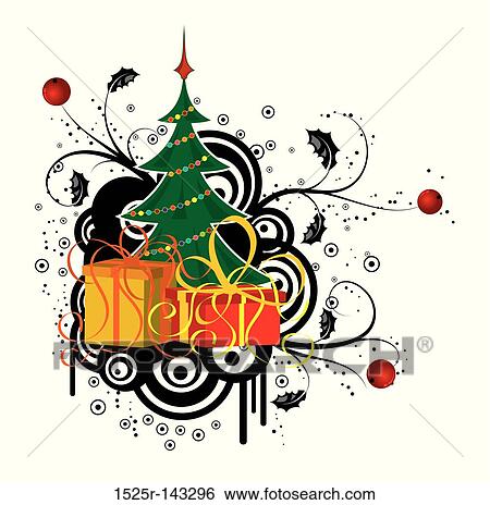Abstract christmas background View Large Illustration Stock Illustration - Abstract christmas background. Fotosearch