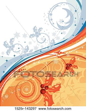 Stock Illustration - Abstract christmas background. Fotosearch