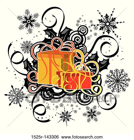 Abstract christmas background View Large Illustration Stock Illustration - Abstract christmas background. Fotosearch