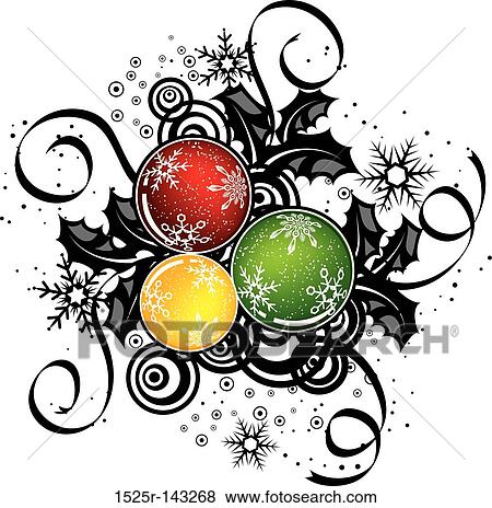 Abstract christmas design, vector View Large Illustration Stock Illustration - Abstract christmas design, vector. Fotosearch