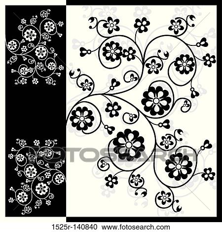 Abstract floral background View Large Illustration Clipart - Abstract floral background. Fotosearch