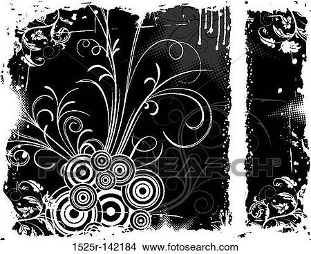 Abstract floral chaos View Large Illustration Stock Illustration - Abstract floral chaos. Fotosearch