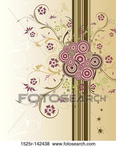 Abstract floral chaos View Large Illustration Stock Illustration - Abstract floral chaos. Fotosearch