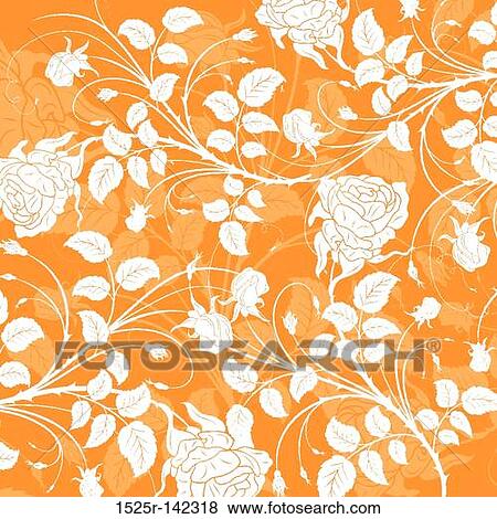 Abstract floral pattern, vector View Large Illustration Stock Illustration - Abstract floral pattern, vector. Fotosearch