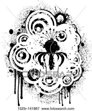 Abstract floral View Large Illustration Stock Illustration - Abstract floral. Fotosearch