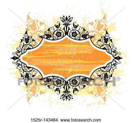 Abstract floral View Large Illustration Stock Illustration - Abstract floral. Fotosearch