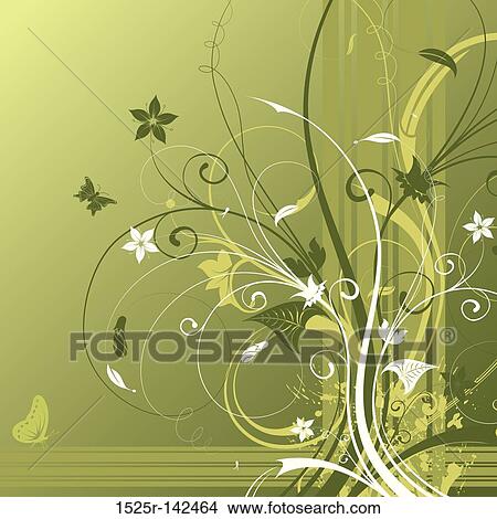 Abstract flower background View Large Illustration Stock Illustration - Abstract flower background. Fotosearch