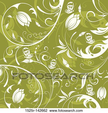 Abstract flower pattern View Large Illustration Drawing - Abstract flower pattern. Fotosearch