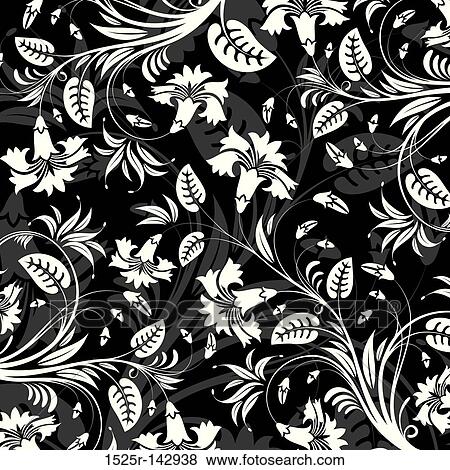 Abstract flower pattern View Large Illustration Stock Illustration - Abstract flower pattern. Fotosearch