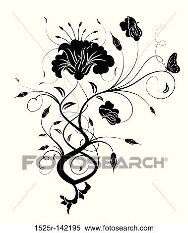 Abstract flower View Large Illustration Stock Illustration - Abstract flower. Fotosearch