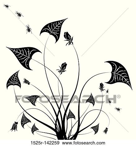 Stock Illustration - Abstract flower. Fotosearch