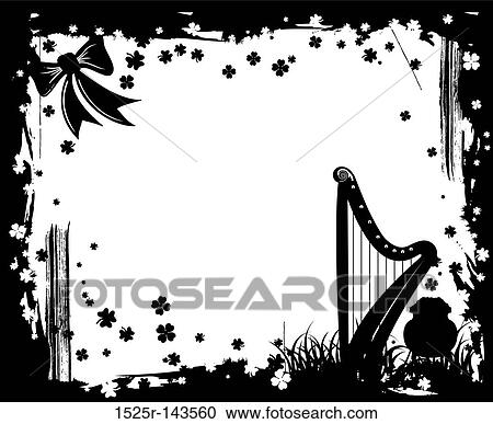 Abstract St. Patrick's Day View Large Illustration Clipart - Abstract St. Patrick's Day. Fotosearch