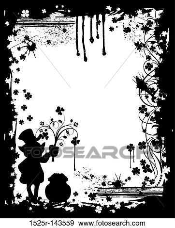 Abstract St. Patrick's Day View Large Illustration Stock Illustration - Abstract St. Patrick's Day. Fotosearch