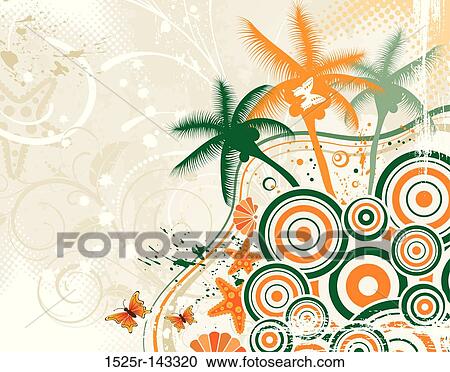 Abstract summer background View Large Illustration Clipart - Abstract summer background. Fotosearch