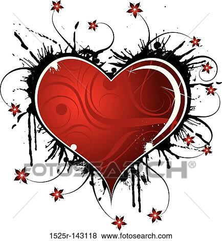 Abstract valentines design, vector View Large Illustration Stock Illustration - Abstract valentines design, vector. Fotosearch