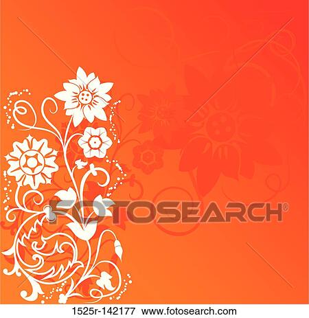 Background flower, elements for design View Large Illustration Stock Illustration - Background flower, elements for design. Fotosearch