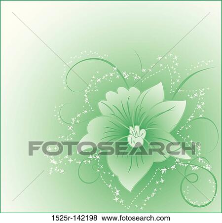 Background flower, elements for design View Large Illustration Stock Illustration - Background flower, elements for design. Fotosearch