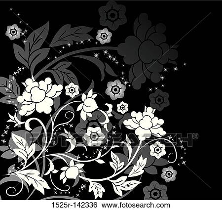 Background flower, elements for design View Large Illustration Stock Illustration - Background flower, elements for design. Fotosearch