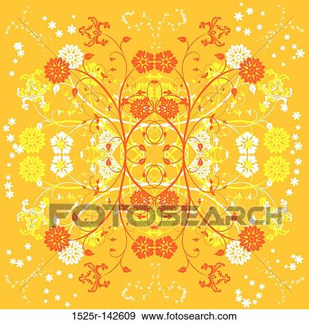 Background flower, elements for design, vector View Large Illustration Stock Illustration - Background flower, elements for design, vector. Fotosearch