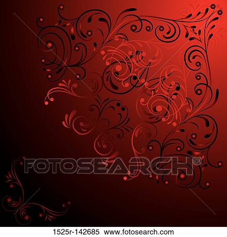 Background flower, elements for design, vector View Large Illustration Stock Illustration - Background flower, elements for design, vector. Fotosearch