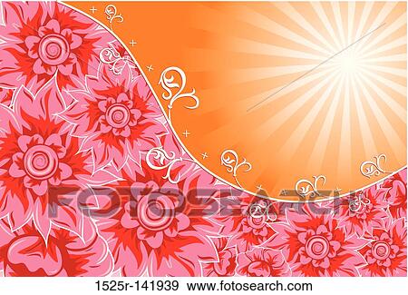 Background flower View Large Illustration Stock Illustration - Background flower. Fotosearch
