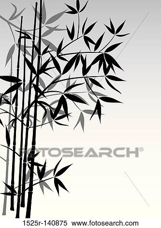 Bamboo background, vector View Large Illustration Stock Illustration - Bamboo background, vector. Fotosearch