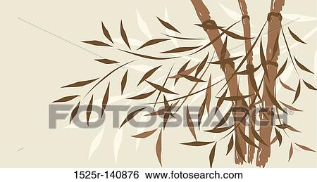 Bamboo background, vector View Large Illustration Stock Illustration - Bamboo background, vector. Fotosearch