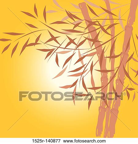 Stock Illustration - Bamboo background, vector. Fotosearch