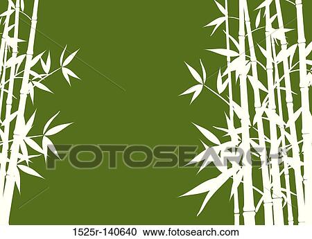 Bamboo, vector View Large Illustration Clipart - Bamboo, vector. Fotosearch