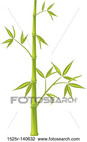 Bamboo, vector (mesh) View Large Illustration Drawing - Bamboo, vector (mesh). Fotosearch