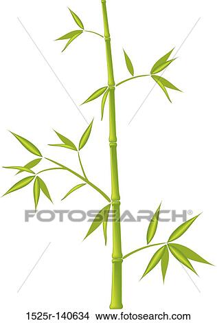 Bamboo, vector (mesh) View Large Illustration Stock Illustration - Bamboo, vector (mesh). Fotosearch