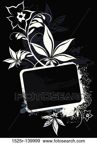 Stock Illustration - Black Vetor Frame. Fotosearch