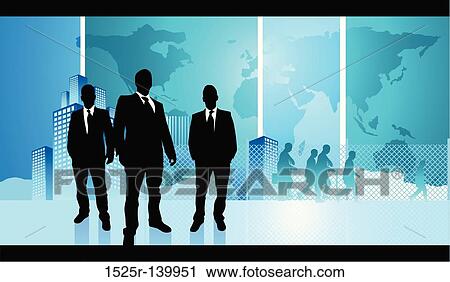 Business Concept View Large Illustration Clip Art - Business Concept. Fotosearch