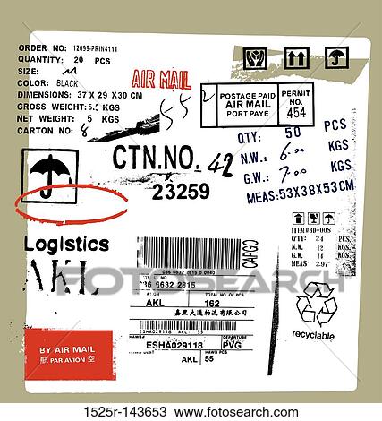 Cargo and Freight 002 View Large Illustration Drawing - Cargo and Freight 002. Fotosearch