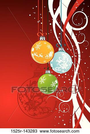 Christmas background View Large Illustration Drawing - Christmas background. Fotosearch