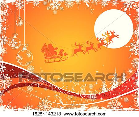 Christmas background View Large Illustration Stock Illustration - Christmas background. Fotosearch