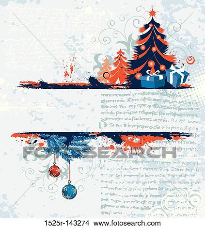 Stock Illustration - Christmas background. Fotosearch