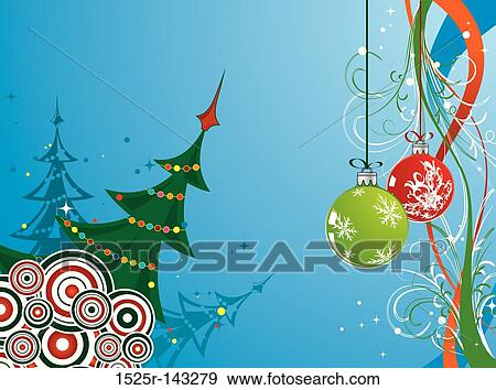 Christmas background View Large Illustration Stock Illustration - Christmas background. Fotosearch