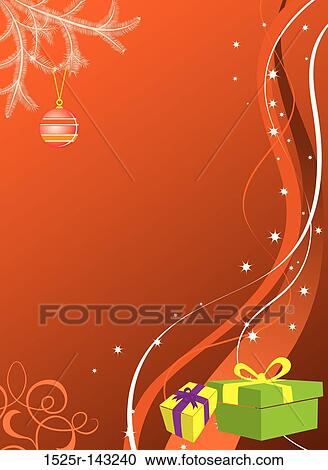 Christmas background, vector View Large Illustration Clipart - Christmas background, vector. Fotosearch