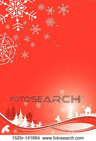 Christmas background, vector View Large Illustration Stock Illustration - Christmas background, vector. Fotosearch