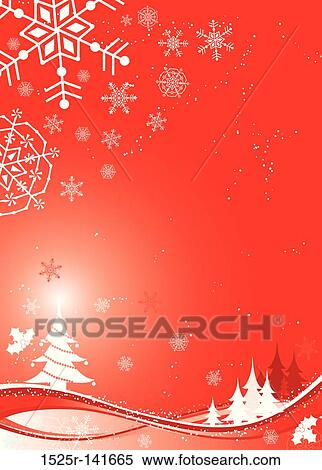 Stock Illustration - Christmas background, vector. Fotosearch