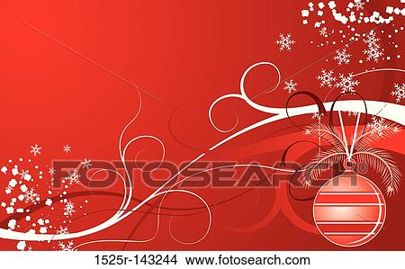 Stock Illustration - Christmas background, vector. Fotosearch