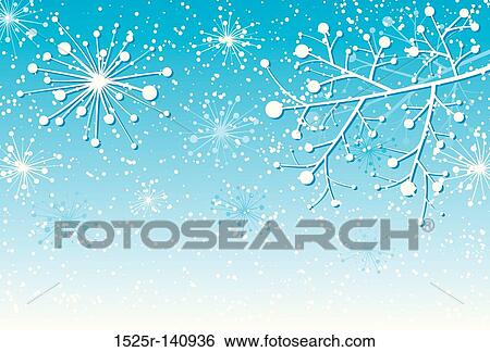 Stock Illustration - Christmas background with a branch, vector. Fotosearch