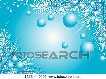 Christmas background with a fur-tree, vector View Large Illustration Stock Illustration - Christmas background with a fur-tree, vector. Fotosearch