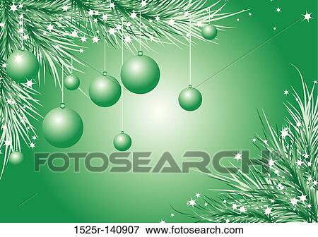 Christmas background with a fur-tree, vector View Large Illustration Stock Illustration - Christmas background with a fur-tree, vector. Fotosearch