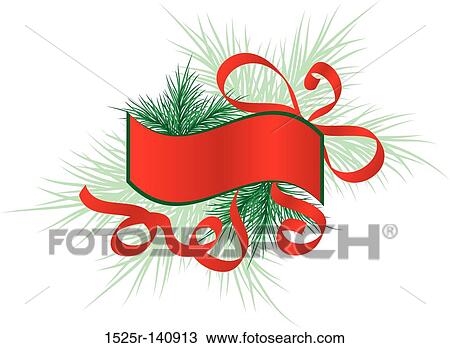 Christmas frame with a fir tree, vector View Large Illustration Drawing - Christmas frame with a fir tree, vector. Fotosearch