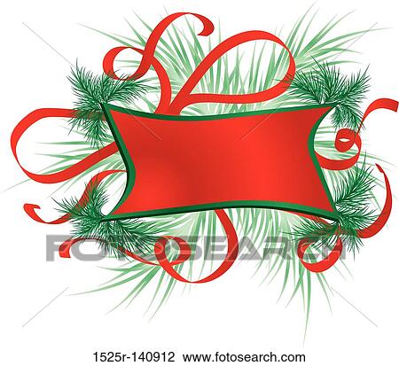 Christmas frame with a fur-tree, vector View Large Illustration Drawing - Christmas frame with a fur-tree, vector. Fotosearch