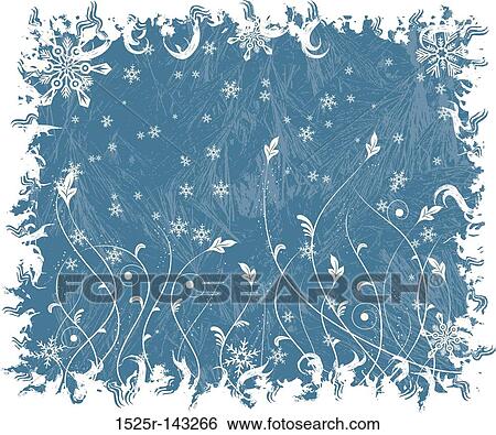 Christmas frosty background, vector View Large Illustration Stock Illustration - Christmas frosty background, vector. Fotosearch