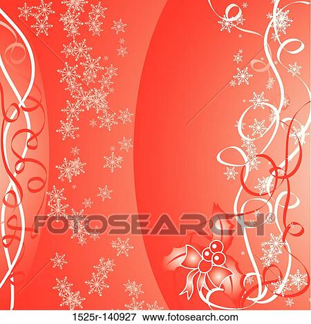 Christmas red background, vector illustration View Large Illustration Stock Illustration - Christmas red background, vector illustration. Fotosearch